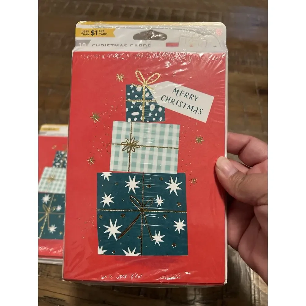 Christmas Greeting Cards Brand New Set Of 2 Packs 10 Per Pack Holiday Cards